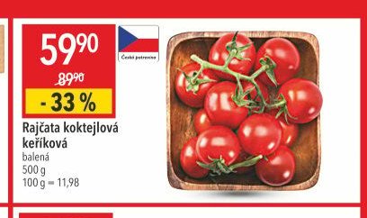 Rajčata koktejlová keříková