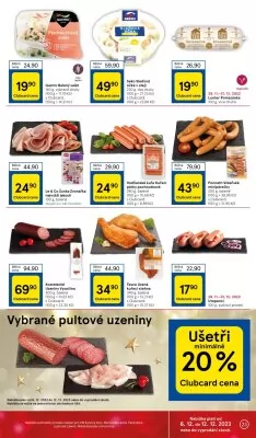 akční leták Tesco 6.12.2023-12.12.2023