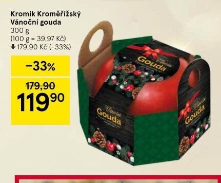 Kromík Kroměřížský Vánoční gouda