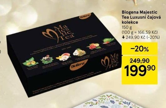 Biogena Majestic Tea Luxusní čajová kolekce
