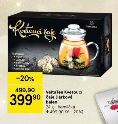 VeltaTea Kvetoucí čaje Dárkové balení