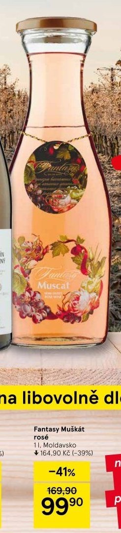 Fantasy Muškát rosé