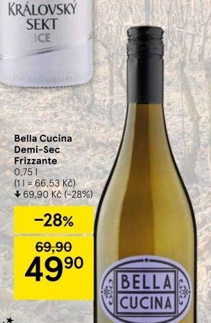 Bella Cucina Demi-Sec Frizzante