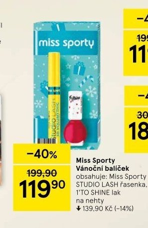 Miss Sporty Vánoční balíček