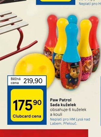 Paw Patrol Sada kuželek
