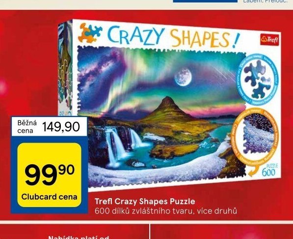 Trefl Crazy Shapes Puzzle