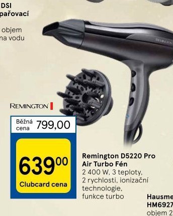 Remington D5220 Pro Air Turbo Fén
