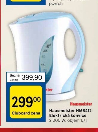 Hausmeister HM6412 Elektrická konvice