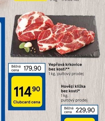 Vepřová krkovice bez kosti