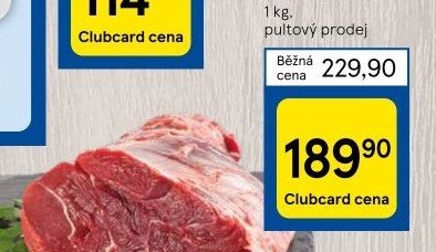 Hovězí kližka bez kosti