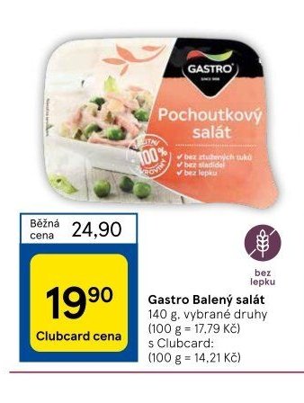 Gastro Balený salát