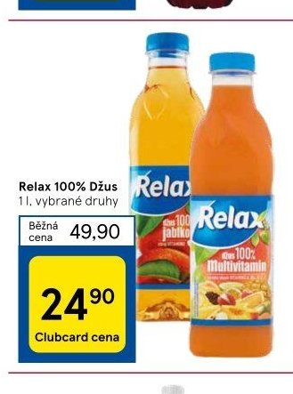 Relax 100% Džus 1 l