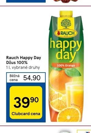 Rauch Happy Day Džus 100% 1 l