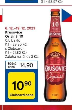 Krušovice Originál 10