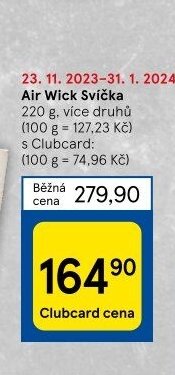 Air Wick Svíčka