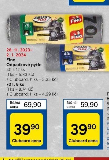 Fino Odpadkové pytle