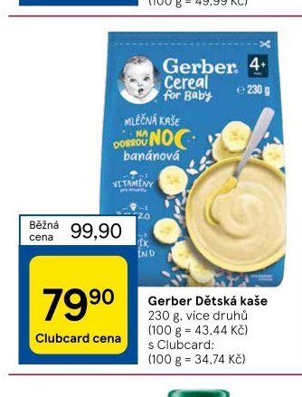 Gerber Dětská kaše