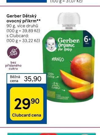 Gerber Dětský ovocný příkrm