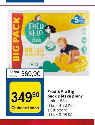 Fred & Flo Big pack Dětské pleny