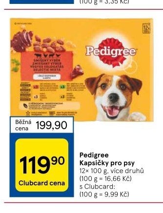 Pedigree Kapsičky pro psy 12× 100 g