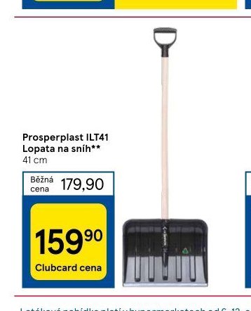 Prosperplast ILT41 Lopata na sníh