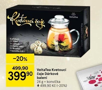 Čaje kvetoucí Velta Tea - dárková sada