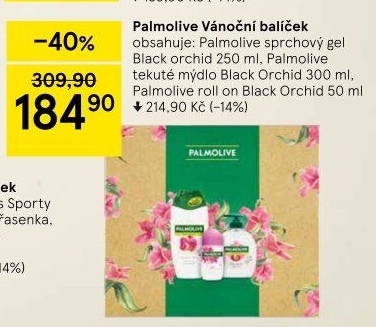 Dárková kazeta Black Orchid Palmolive