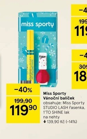 Dárková kazeta Miss Sporty