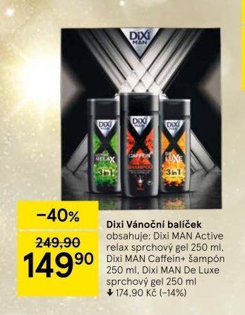 Dárková kazeta pánská Dixi