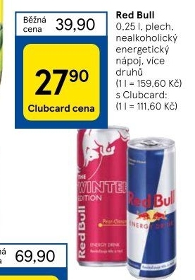 Energetický nápoj Red Bull