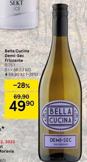 Frizzante Demi Sec Bella Cucina