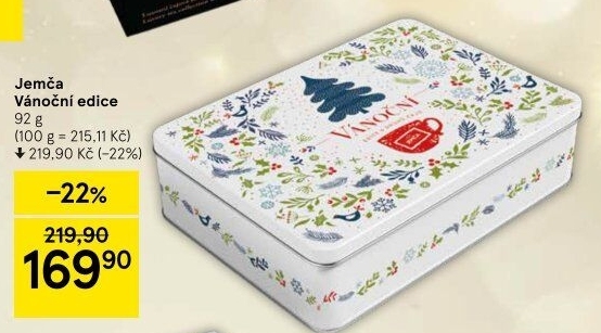 Kolekce čajů Sváteční edice Jemča