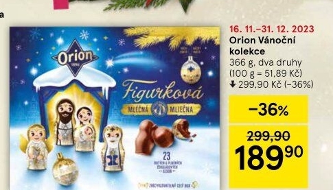 Kolekce vánoční Orion