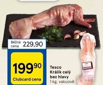 Králík Tesco