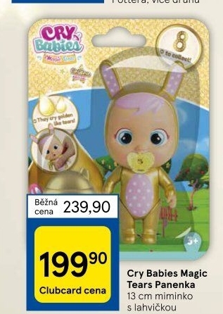 Panenka interaktiví Cry Babies TM Toys