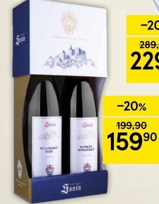 Vína Vinný sklep Sovín - dárkové balení