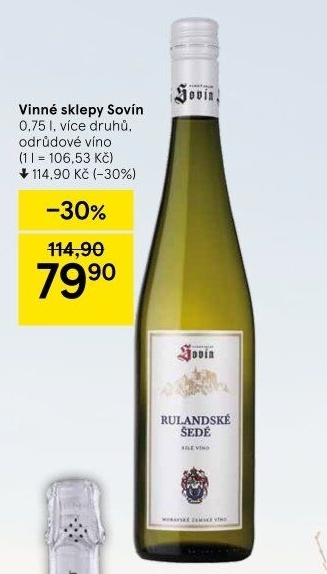 Vína Vinný sklep Sovín