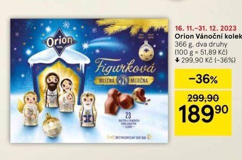 Orion Vánoční kolekce 366 g