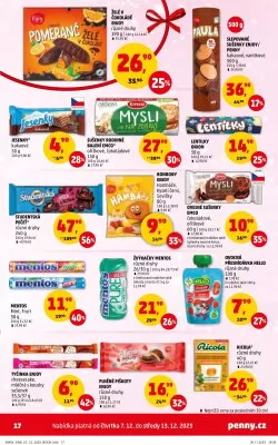 akční leták Penny Market 7.12.2023-13.12.2023