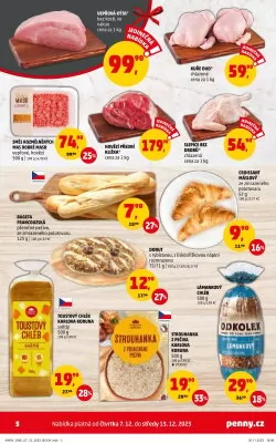 akční leták Penny Market 7.12.2023-13.12.2023