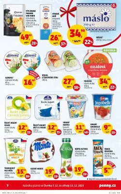akční leták Penny Market 7.12.2023-13.12.2023