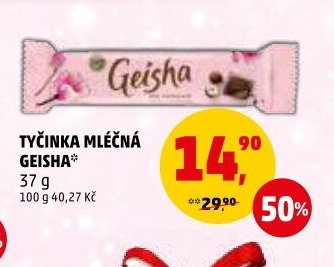 TYČINKA MLÉČNÁ GEISHA