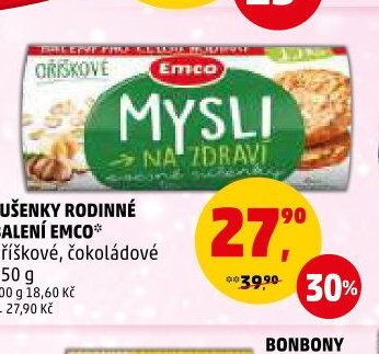Sušenky rodinné balení Emco