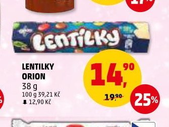 Lentilky Orion
