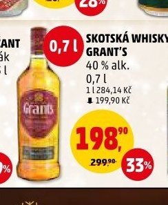 Skotská whisky Grant's