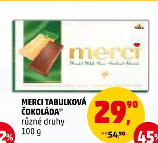 Čokoláda Merci