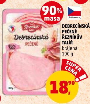 Debrecínská pečeně Řezníkův talíř