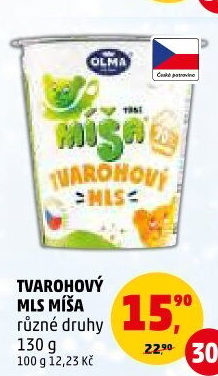 Dezert Tvarohový mls Míša Olma