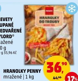 Hranolky mražené Penny
