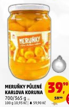 Kompot meruňky Karlova Koruna